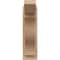 Ekena Millwork 6-in W x 14-in D x 22-in H Funston Slat Rough Cedar Woodgrain TimberThane Outlooker, Primed Tan OUTUR060X14X22FST24RCPR - alternate 5